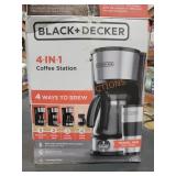 Black+Decker 4-In-1 Coffee Station