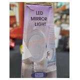 Led mirror light