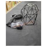 Black Toggle Switch Light Fixture