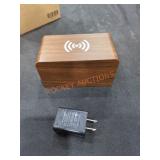 Wooden Pound Alarm Clock