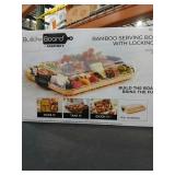 Build-A-Board Bamboo Serving Board With Lid