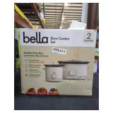 Bella 2-Piece Slow Cooker Set