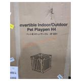 Convertible Indoor Outdoor Pet Playpen
