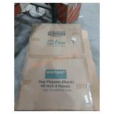 45" 8 Panel Dog Playpen Black