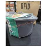 Microwave rice and grain cooker