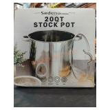 20QT Stock Pot With Lid