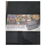 Reversible Cast Iron Griddle Plate