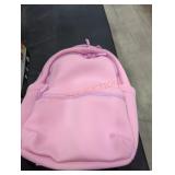 Pink backpack