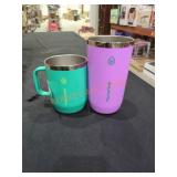 (2) ThermoFlask Insulated Cups Without Lids