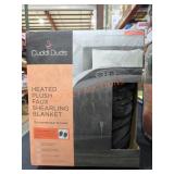 Queen Heated Plush Blanket