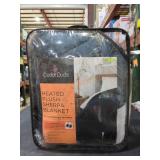 KING Heated Plush Sherpa Blanket