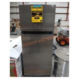 Vissani 4.5 Cubic Foot Stainless Steel Mini Fridge