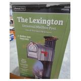 The Lexington mailbox post