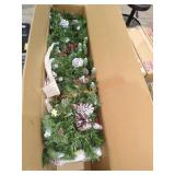 National Tree Company Pre-lit Frosted Berry