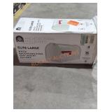 White Galvanized Steel Mailbox