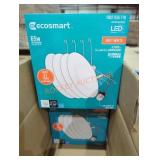 1 case 5"&6" recessed led trim 4 pks