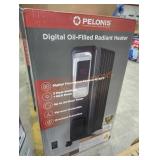 Pelonis digital oil filled radiant heater