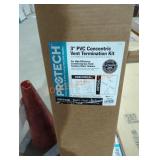 Protech 3" PVC Concentric Vent Termination Kit