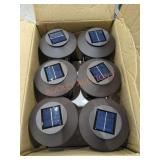 (6) Solar Pathway Lights
