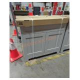 Gray 36" vanity