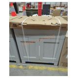 30" gray bathroom vanity