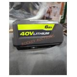 Ryobi 40v 6 ah battery