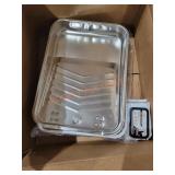 Paint Tray,Liners and Plastic Gloves