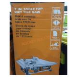 RIDGID 7" Table Top Wet Tile Saw