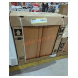 27" x 30" wooden wall cabinet