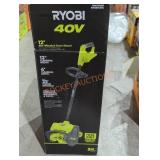 Ryobi 40V 12" Wheeled Snow Shovel