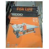 Ridgid 7" table top wet tile saw