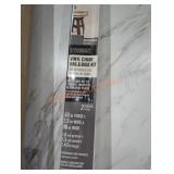 Everbilt vinyl chair rail& base kit