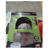 The Carlton post mounted mailbox