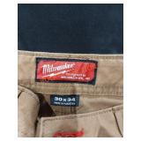 Milwaukee 30x34 Straight Fit Work Pant