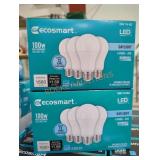 2 ecosmart 100w led 4 pk bulbs