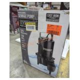 Everbilt professional sewage pump