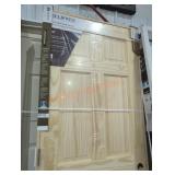 30" x 80" pine 6 panel interior door