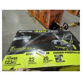 Ryobi 40v 18" Auger-Propelled Snow Blower