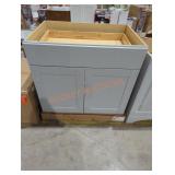 Gray Base Cabinet 36" x 34.5" x 24"
