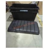 (2) 82Qt Storage Totes w/ Lids