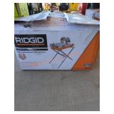 Ridgid 7" Wet Tile Saw With Stand
