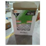 Box Lot HDX 18" x 24" x 1" Filters