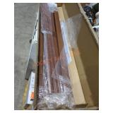 Brown Cordless Mini Blinds