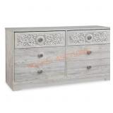 Ashley Furniture Paxberry Boho 6 Drawer Dresser