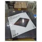 3 pks single sided foam tiles