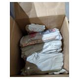 Box Lot Of Cowhide Gloves
