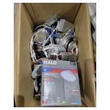 Box Lot of Open Canless Halo Lights