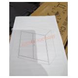 White metal storage cabinet