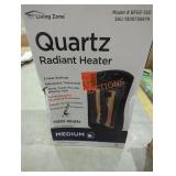 Living Zone Quartz Radiant Heater
