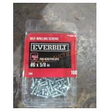 1 everbilt pan head Phillips #6 x 5/8"